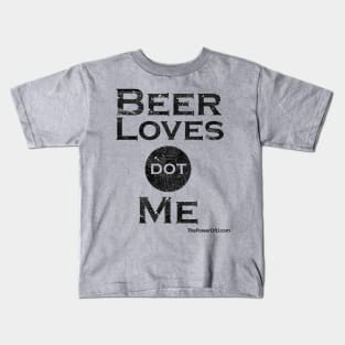 BeerLoves dot Me (Horizontal) Kids T-Shirt